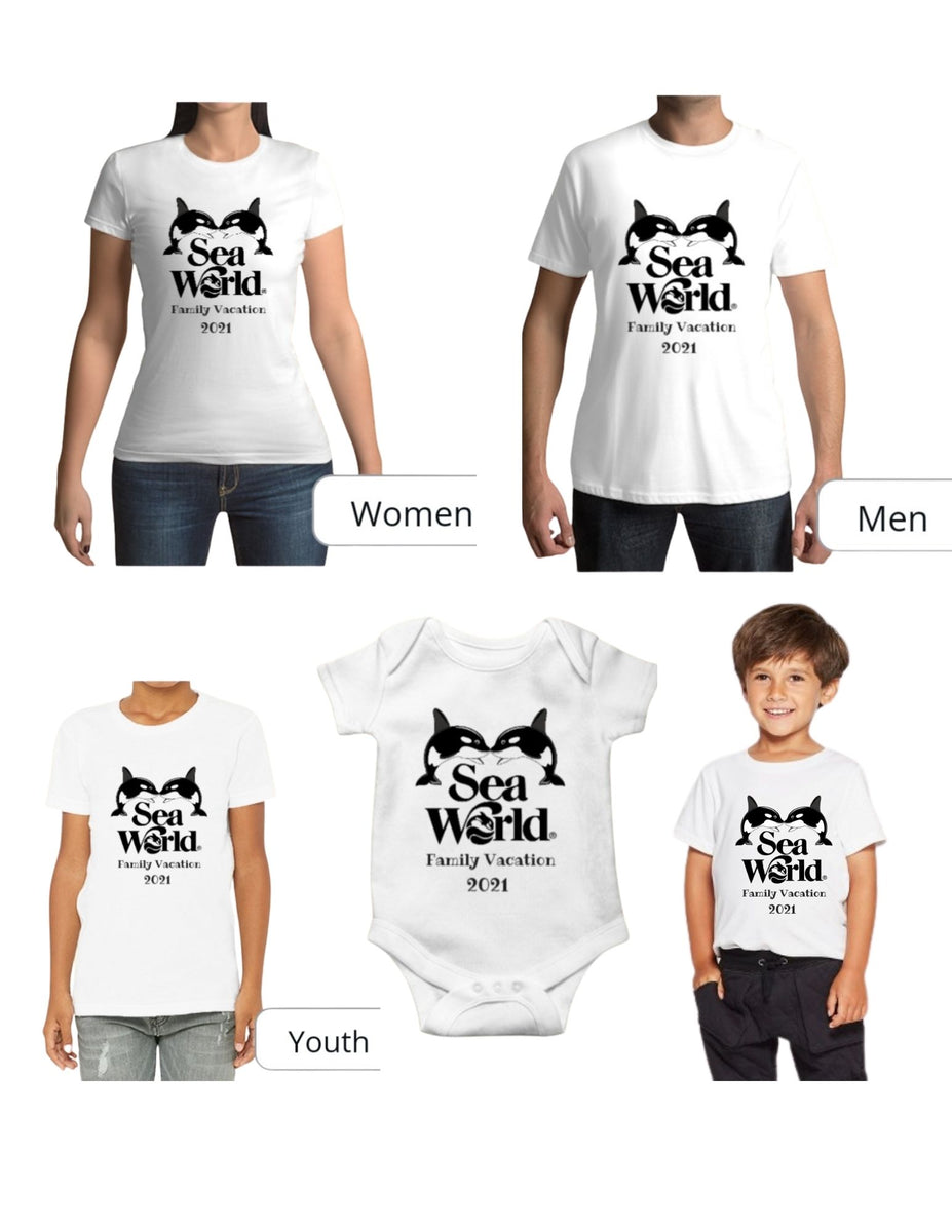 seaworld family shirts