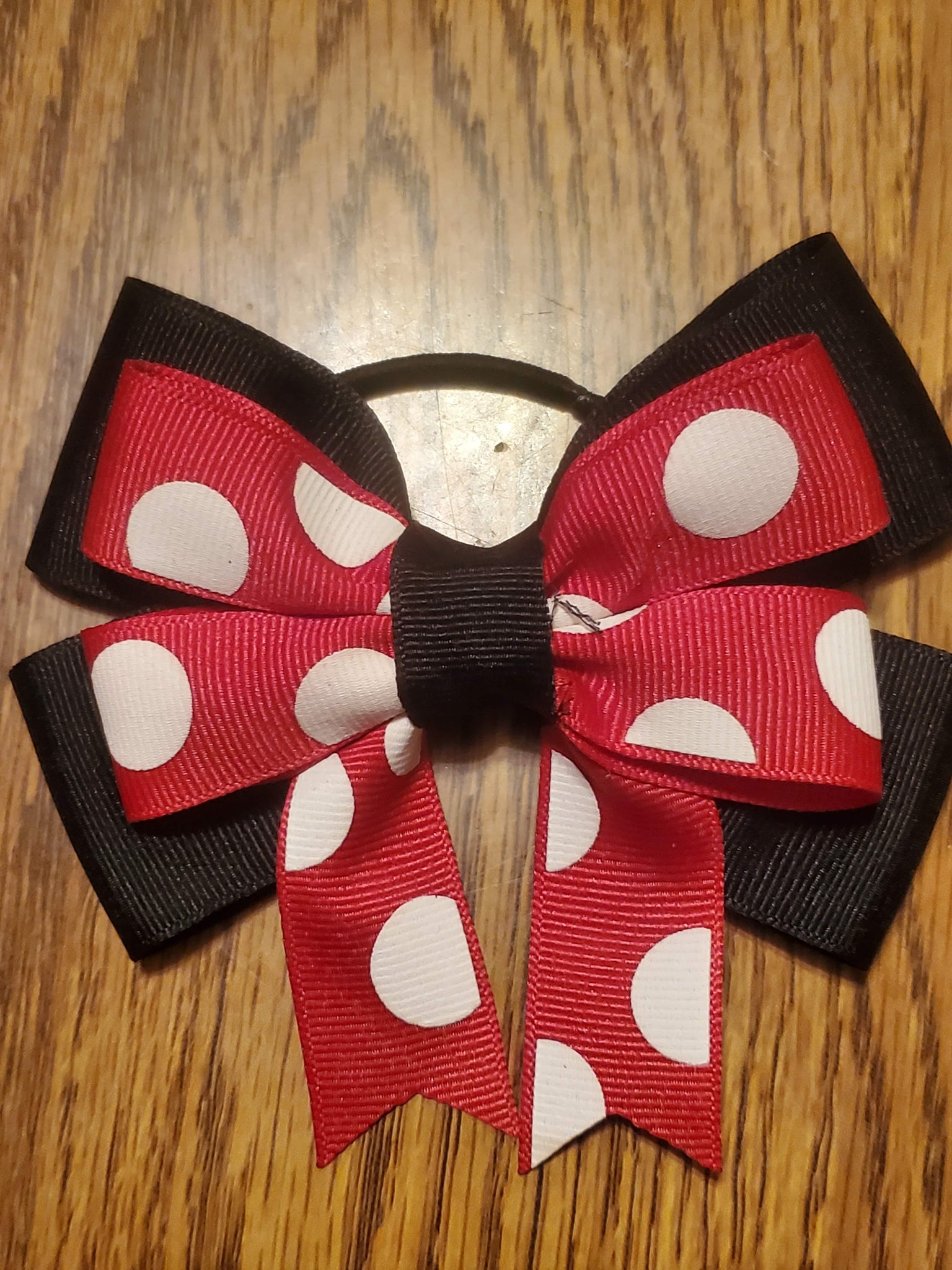 Minnie Mouse Inspired Hair Bow/Hair Accessory