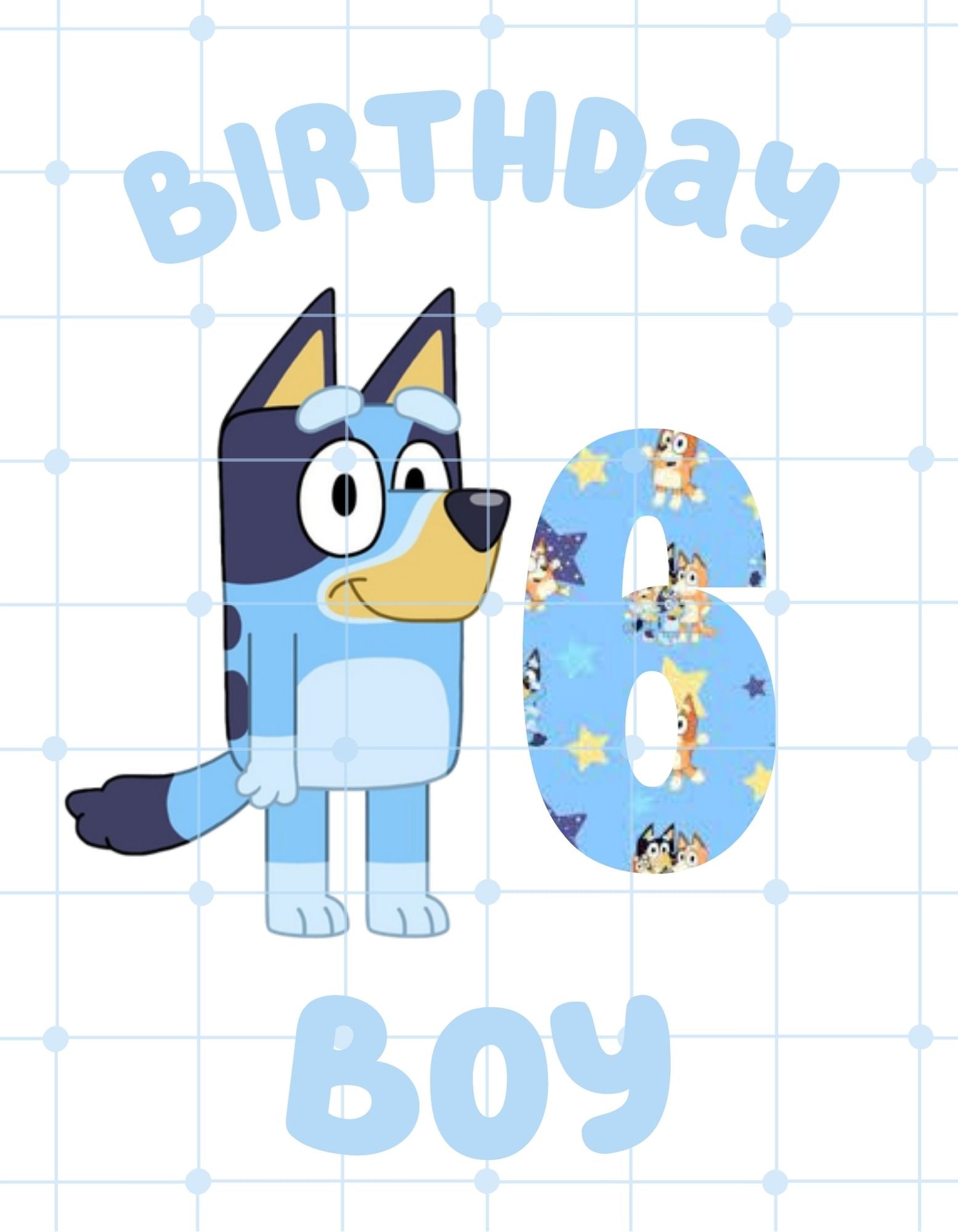 Bluey 1st Birthday Outfit Boy 