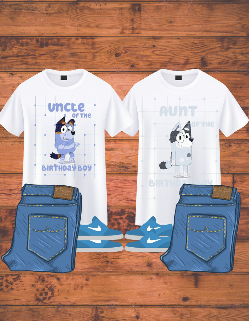 Bluey Family Birthday Shirts| Printable Transfer| Diy Shirt