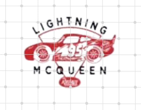 Lightning Mcqueen| Printable Iron On Transfer for Diy