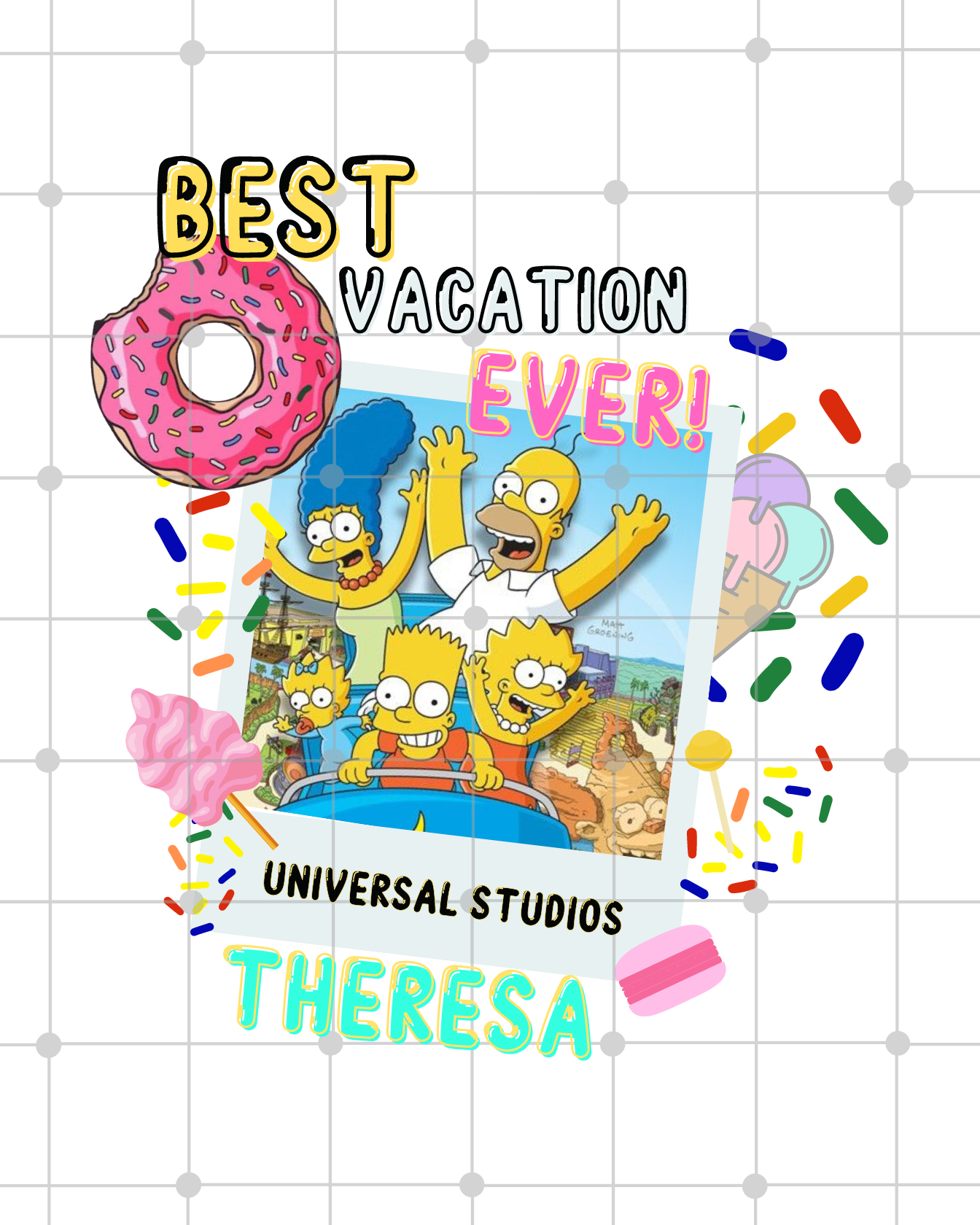 Best vacation Ever| Printable Iron On Transfer| Diy Tshirt