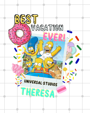Best vacation Ever| Printable Iron On Transfer| Diy Tshirt